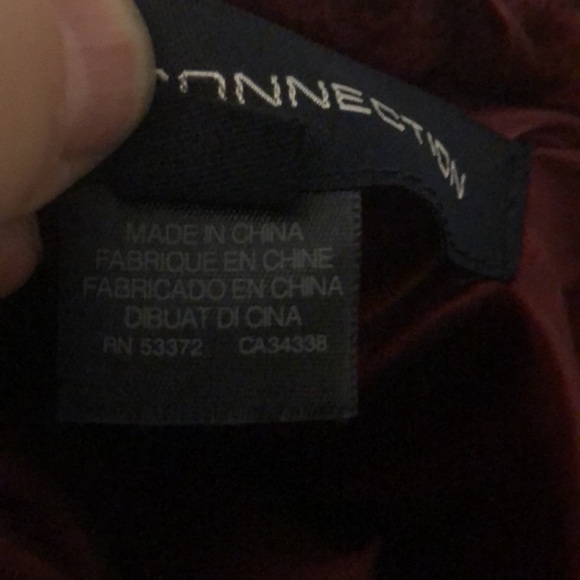 French Connection Faux Fur Notch Collar Coat - Picture 6 of 10